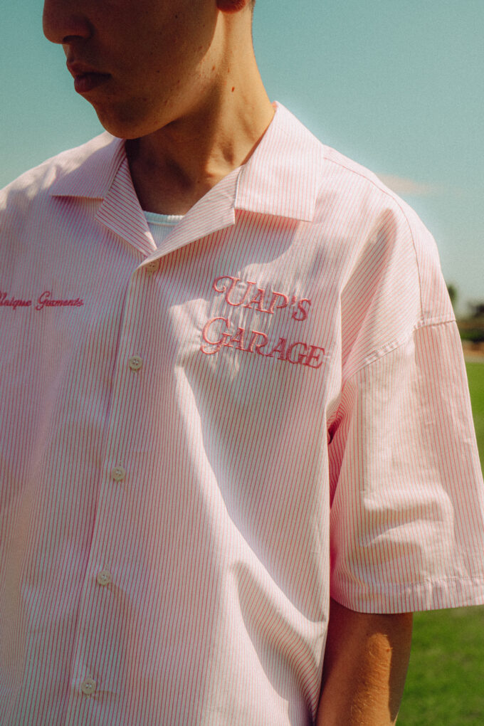 Shirt Uap's Garage Pearl Pink
